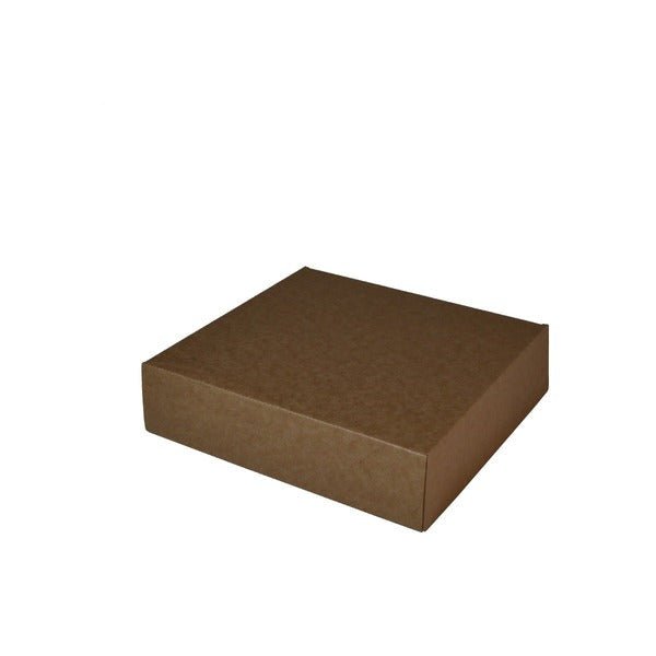 SAMPLE - E Flute - One Piece Mailing Gift Box 28658 - Large Cookie - Kraft Brown - PackQueen
