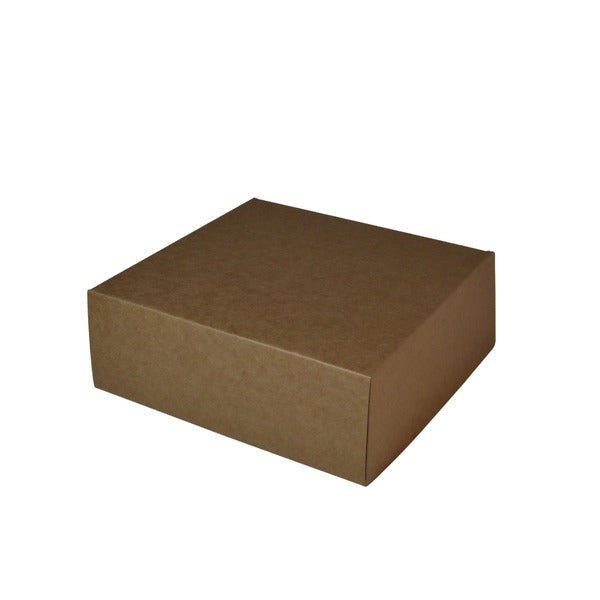 SAMPLE - E Flute - One Piece Mailing Gift Box 28659 - Kraft Brown - PackQueen