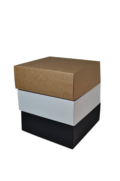 SAMPLE - E Flute - One Piece Mailing Gift Box 28659 - Kraft Brown - PackQueen