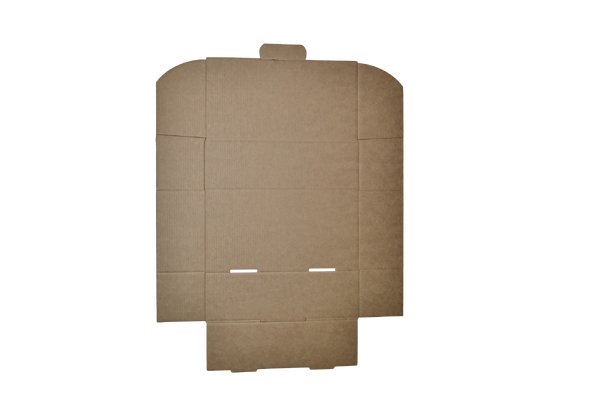 SAMPLE - E Flute - One Piece Mailing Gift Box 28722 - Kraft Brown - PackQueen