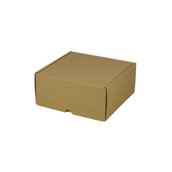 SAMPLE - E Flute - One Piece Mailing Gift Box 5318 - Kraft Brown - PackQueen