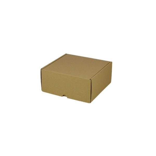 SAMPLE - E Flute - One Piece Mailing Gift Box 5319 - Kraft Brown - PackQueen