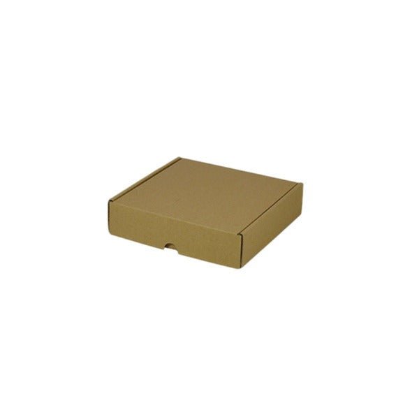SAMPLE - E Flute - One Piece Mailing Gift Box 5320 - Kraft Brown - PackQueen