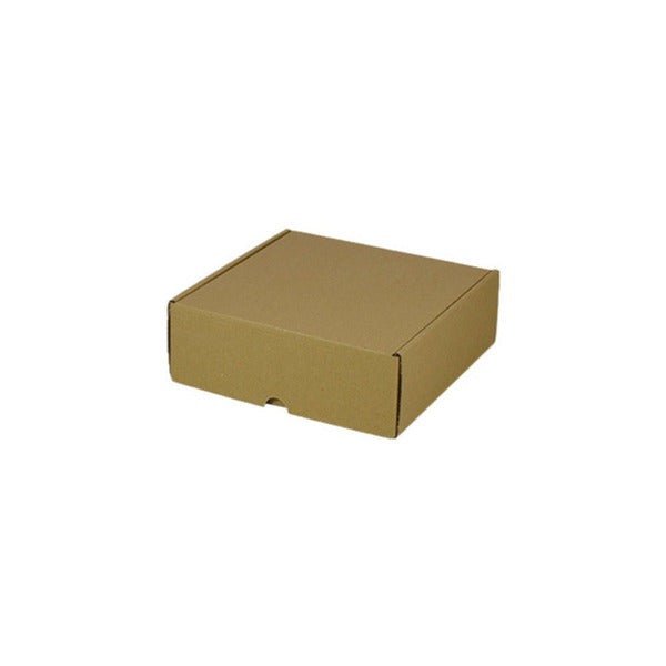SAMPLE - E Flute - One Piece Mailing Gift Box 5321 - Kraft Brown - PackQueen
