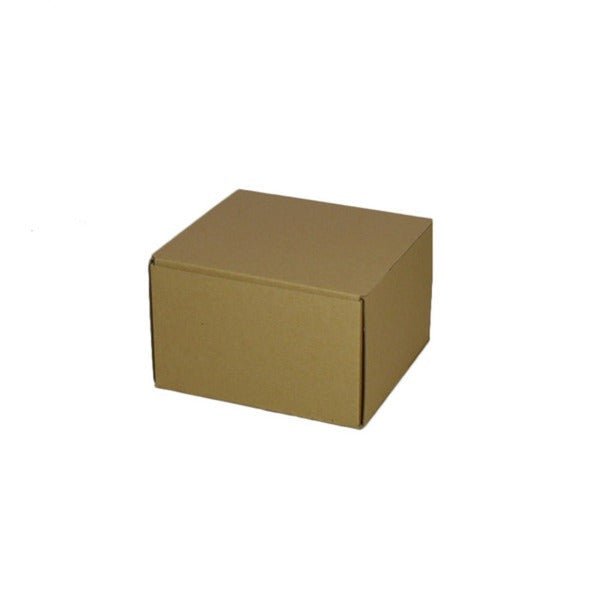 SAMPLE - E Flute - One Piece Mailing Gift Box 6798 - Kraft Brown - PackQueen