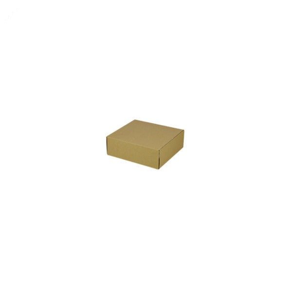 SAMPLE - E Flute - One Piece Mailing Gift Box 7425 - Kraft Brown - PackQueen