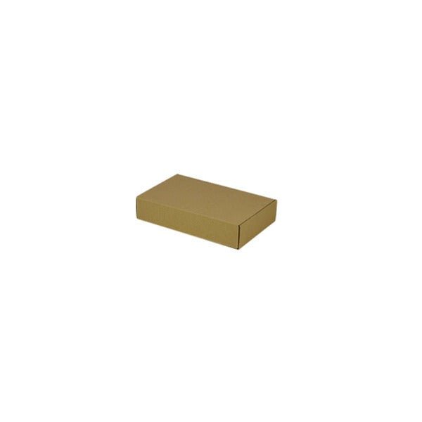 SAMPLE - E Flute - One Piece Mailing Gift Box 7426 - Kraft Brown - PackQueen