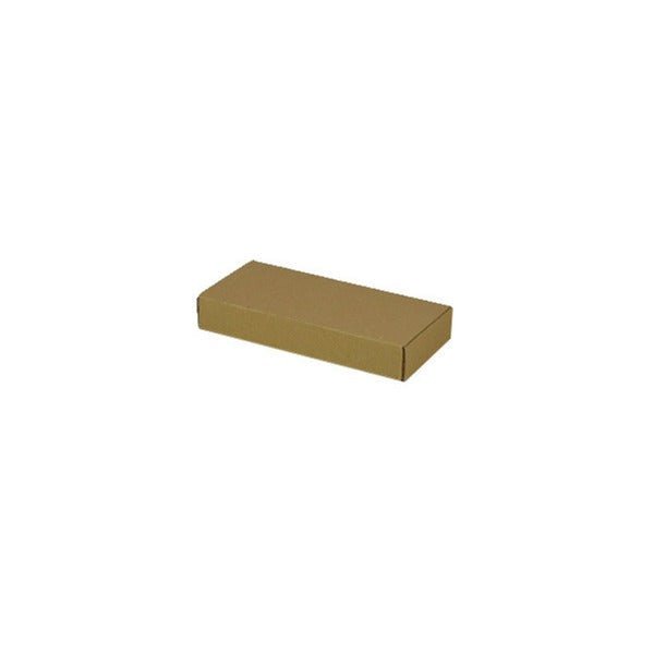 SAMPLE - E Flute - One Piece Mailing Gift Box 7427 - Kraft Brown - PackQueen
