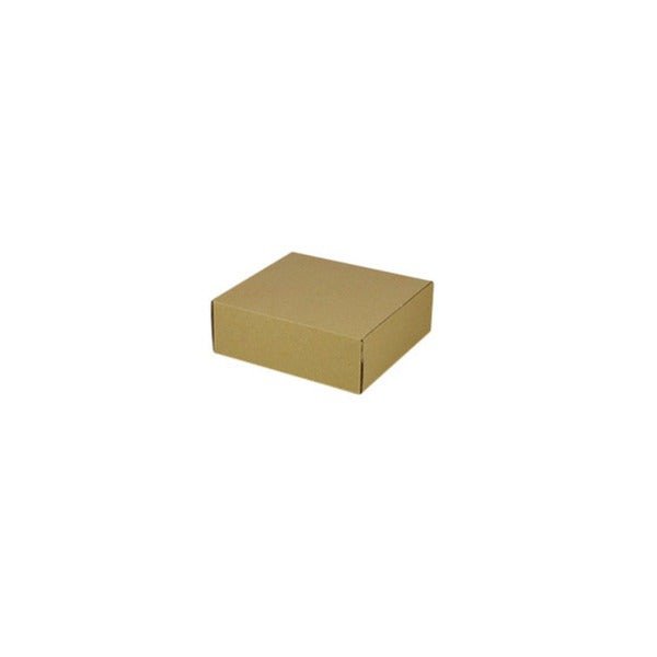 SAMPLE - E Flute - One Piece Mailing Gift Box 7431 - Kraft Brown - PackQueen