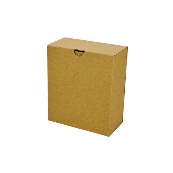SAMPLE - E Flute - One Piece Mailing Gift Box 7523 - Kraft Brown - PackQueen