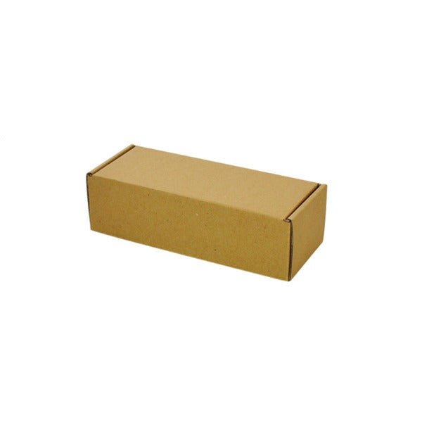 SAMPLE - E Flute - One Piece Mailing Gift Box 7645 - Kraft Brown - PackQueen