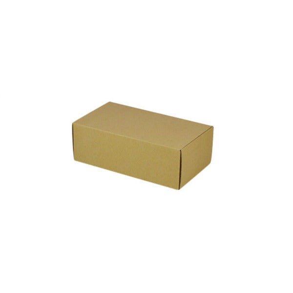 SAMPLE - E Flute - One Piece Postage & Mailing Box 10946 - Kraft Brown - PackQueen