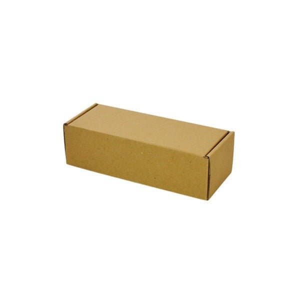 SAMPLE - E Flute - One Piece Postage & Mailing Box 16116 - Kraft Brown - PackQueen