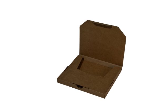 SAMPLE - E Flute - One Piece Slim Line Postage & Mailing Box 28780 - Kraft Brown - PackQueen