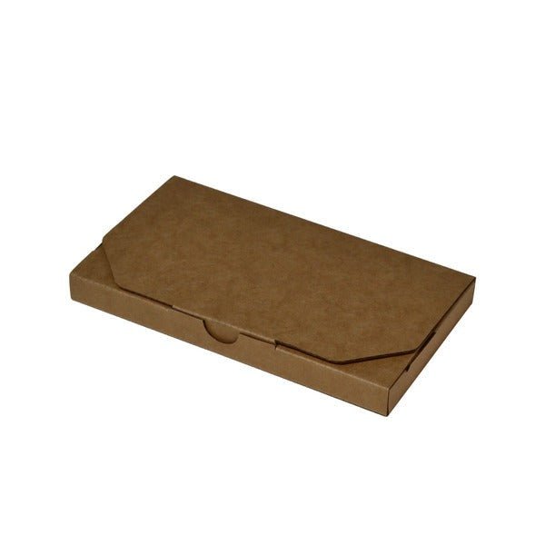 SAMPLE - E Flute - One Piece Slim Line Postage & Mailing Box 28781 - Kraft Brown - PackQueen