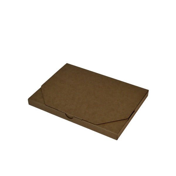 SAMPLE - E Flute - One Piece Slim Line Postage & Mailing Box 28782 - Kraft Brown - PackQueen