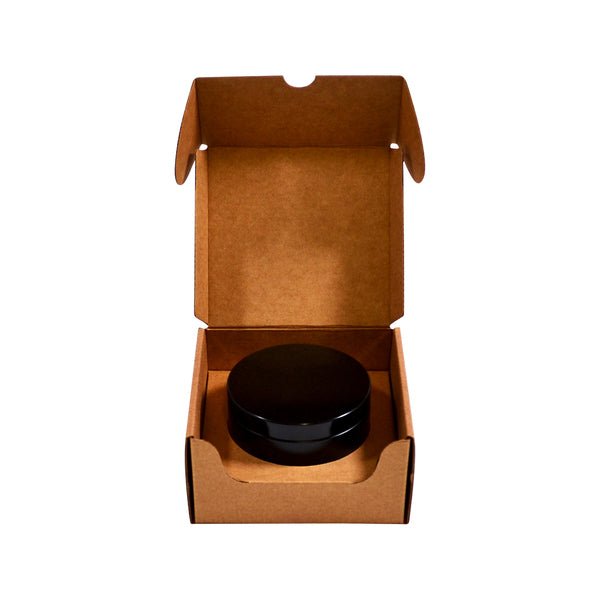 SAMPLE - Extra Large Candle 1 Tin Pack - Kraft Brown - PackQueen