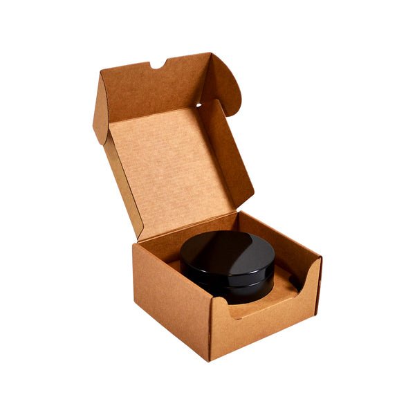 SAMPLE - Extra Large Candle 1 Tin Pack - Kraft Brown - PackQueen