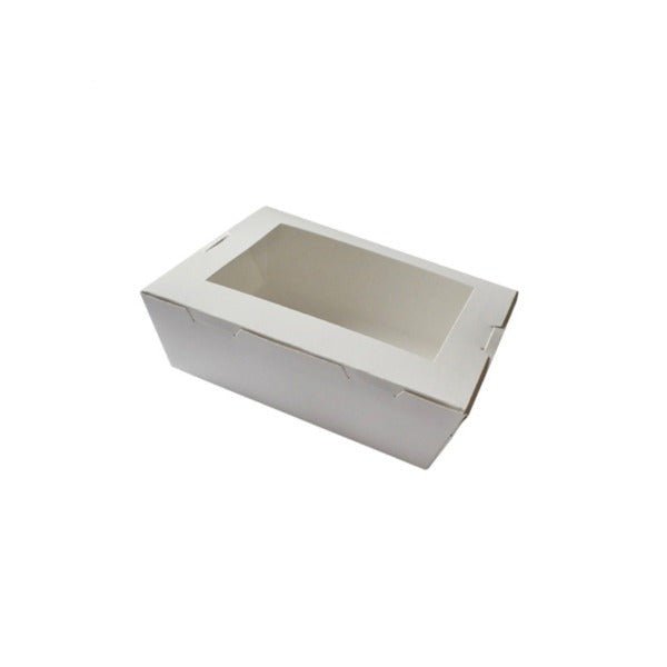 SAMPLE - Extra Small Lunch Boxes with Window - White - PackQueen