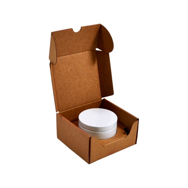 SAMPLE - Large Candle 1 Tin Pack - Kraft Brown - PackQueen