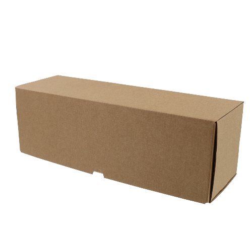 SAMPLE - Large Candle Plain Glass 3 Pack with Insert - Kraft Brown - PackQueen