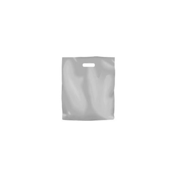 SAMPLE - Large Frosted Plastic Bag - PackQueen
