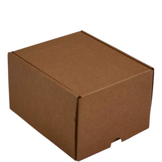 SAMPLE - Large Glass Candle 1 Danube Jar Pack with Insert - Kraft Brown - PackQueen