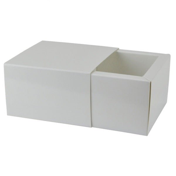 SAMPLE - Large Slide Over Cover - Smooth White Paperboard (285gsm) (Base & Sleeve) - PackQueen