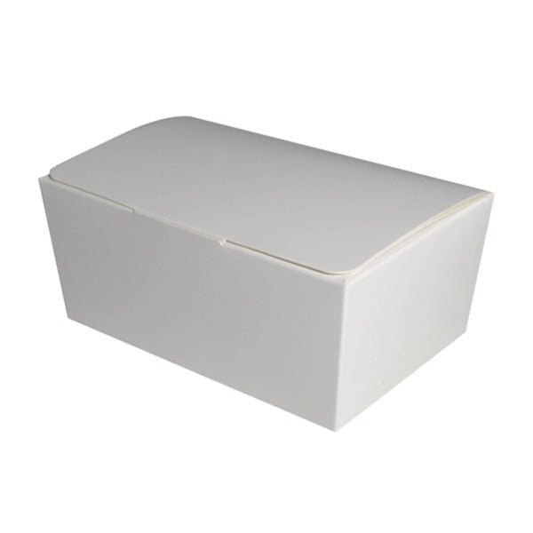 SAMPLE - Large Sweets & Cake Slice Box 5 - Smooth White Paperboard (285gsm) - PackQueen