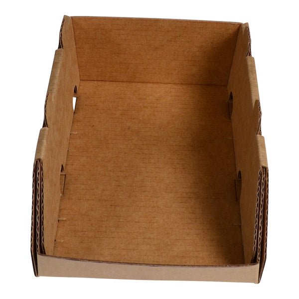 SAMPLE - Mini Stackable Storage & Bin Box 29990 - Kraft Brown - PackQueen