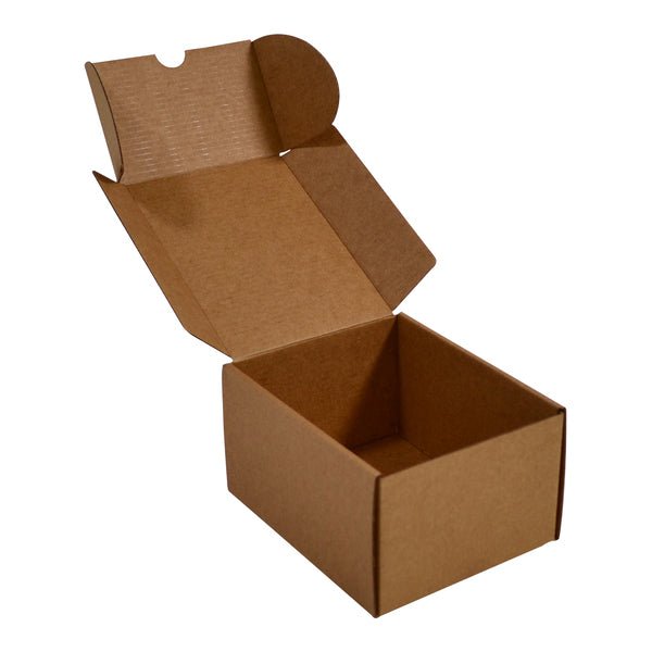 SAMPLE - One Piece Gift Mailer Box 30066 - Kraft Brown - PackQueen