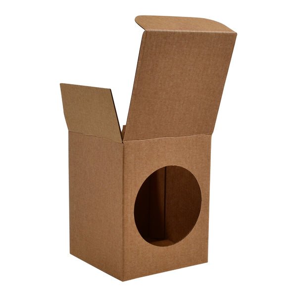 SAMPLE - One Piece Gift Mailer Box 30074 - Kraft Brown - PackQueen