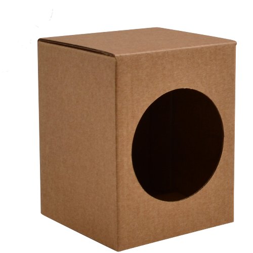SAMPLE - One Piece Gift Mailer Box 30074 - Kraft Brown - PackQueen