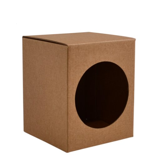 SAMPLE - One Piece Gift Mailer Box 30077 - Kraft Brown - PackQueen