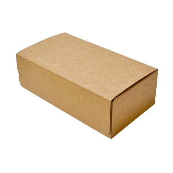 SAMPLE One Piece Postage & Mailing Box 27279 with Peal & Seal Double Tape - Kraft Brown - PackQueen