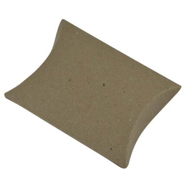 SAMPLE - Premium Pillow Pack Extra Small - Recycled Brown Paperboard (285gsm) - PackQueen