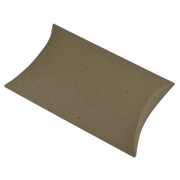 SAMPLE - Premium Pillow Pack Medium - Recycled Brown Paperboard (285gsm) - PackQueen