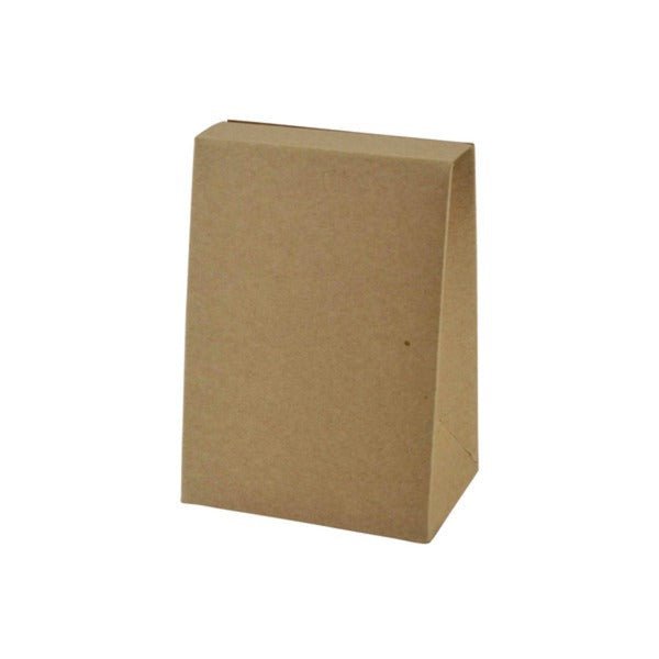 SAMPLE - Pyramid Small - Kraft Brown Paperboard (285gsm) - PackQueen