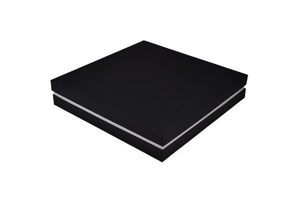 SAMPLE - Rigid Cardboard Necklace Jewellery Box - Two Tone Texture - PackQueen
