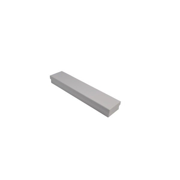 SAMPLE - Rigid Cardboard Standard Bracelet Jewellery Box - Matt White (non reversible white suede insert) - PackQueen