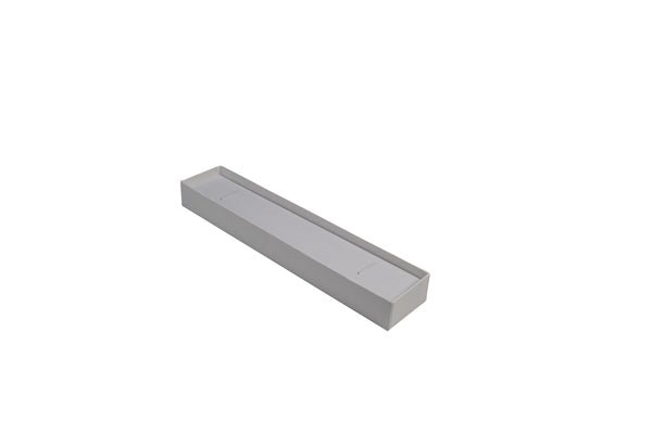 SAMPLE - Rigid Cardboard Standard Bracelet Jewellery Box - Matt White (non reversible white suede insert) - PackQueen