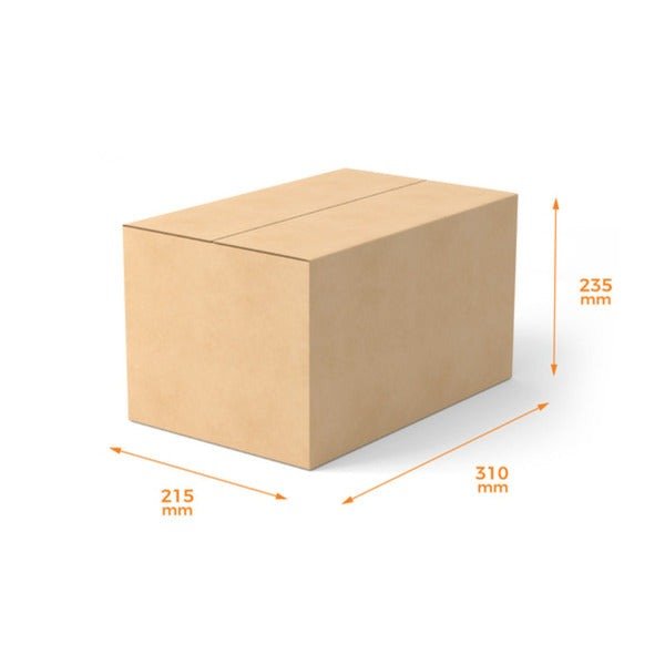 SAMPLE - RSC Shipping Carton - A4S - PackQueen