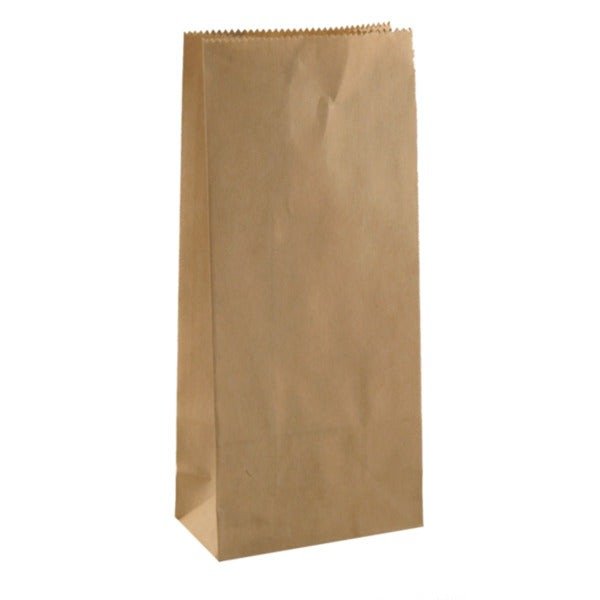 SAMPLE - Small - Flat Bottom Brown Bag - PackQueen