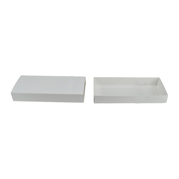 SAMPLE - Tealight Candle Boxes for 10 Candles - Smooth White Paperboard - PackQueen