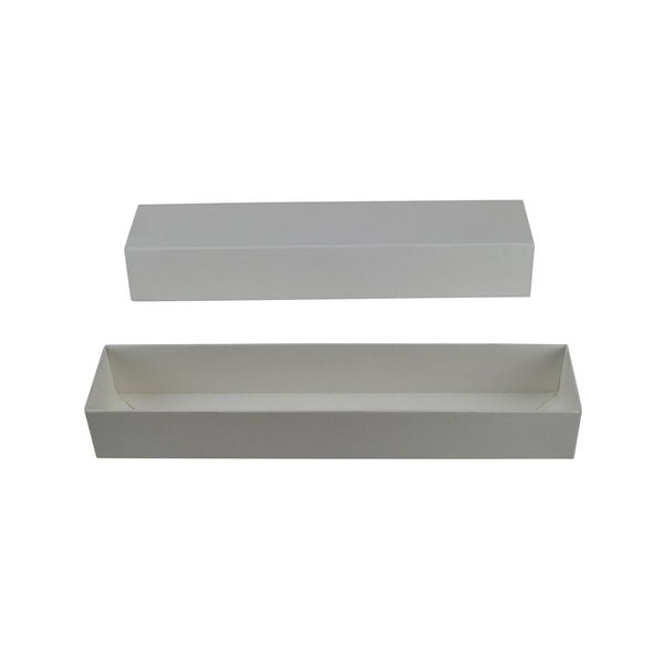 SAMPLE - Tealight Candle Boxes for 5 Candles - Smooth White - Paperboard - PackQueen