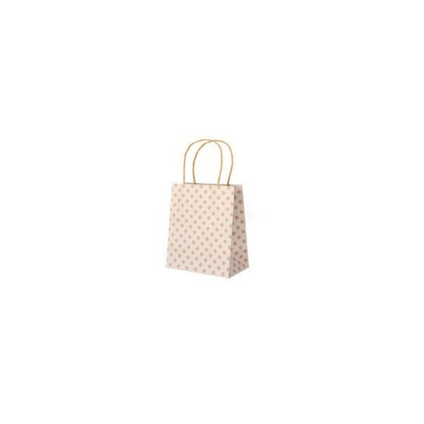 SAMPLE - White Spot Kraft Toddler Paper Bag - PackQueen