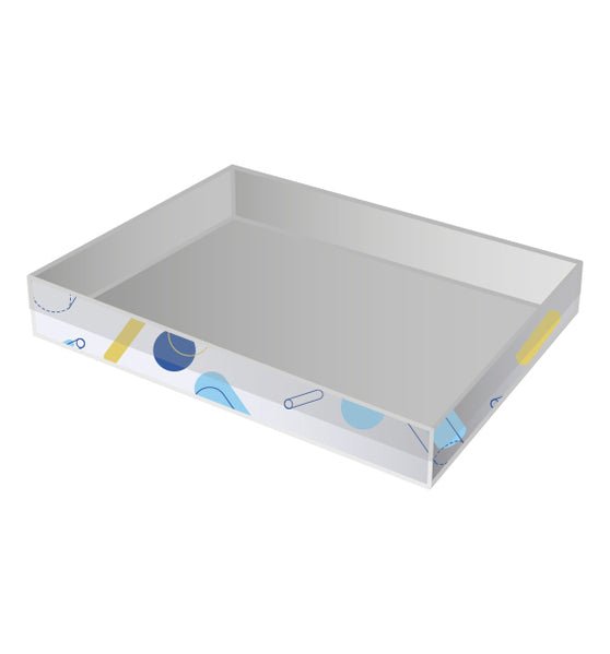 Slim Line A5 Gift Box with Clear Lid - Paperboard (285gsm) (Base and Clear Lid) - PackQueen