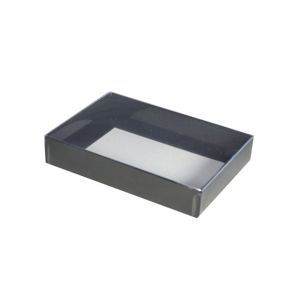 Slim Line C6 Gift Box with Clear Lid - Paperboard (285gsm) (Base & Clear Lid) - PackQueen