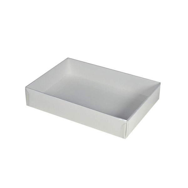 Slim Line C6 Gift Box with Clear Lid - Paperboard (285gsm) (Base & Clear Lid) - PackQueen