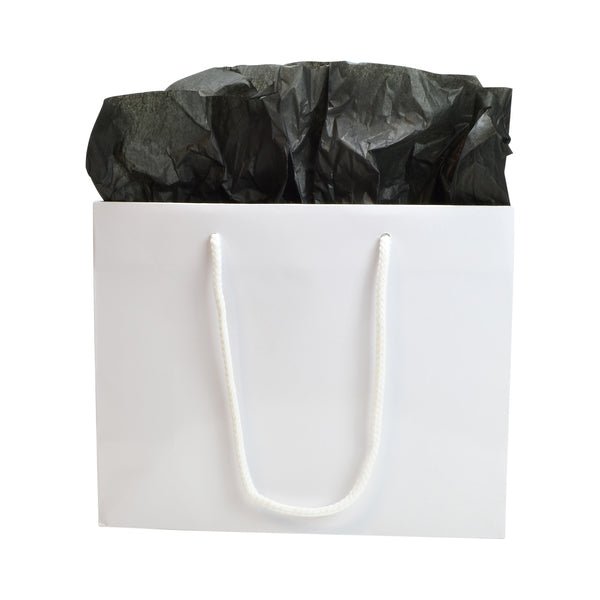 Small - White Gloss Euro Gift Bag (200 PACK) - PackQueen